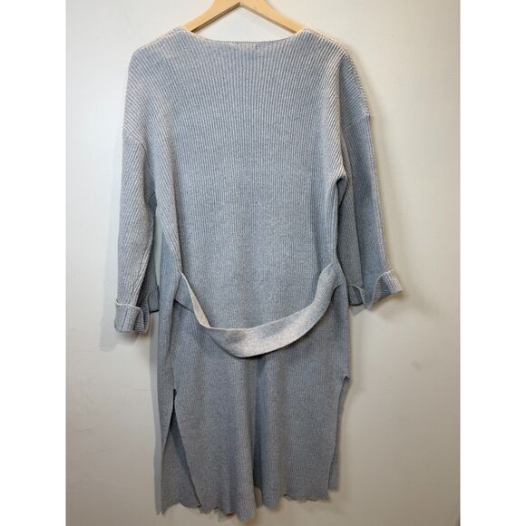 Mod Ref Women's TR2109-A Size M Gray The Irina Open Front Cardigan - Picture 2 of 7